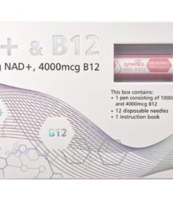 Synedica NAD+ & B12 Dual Action Pen Kit (1000mg NAD+ & 4000mcg B12)
